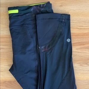 Lululemon Black Crop Leggings